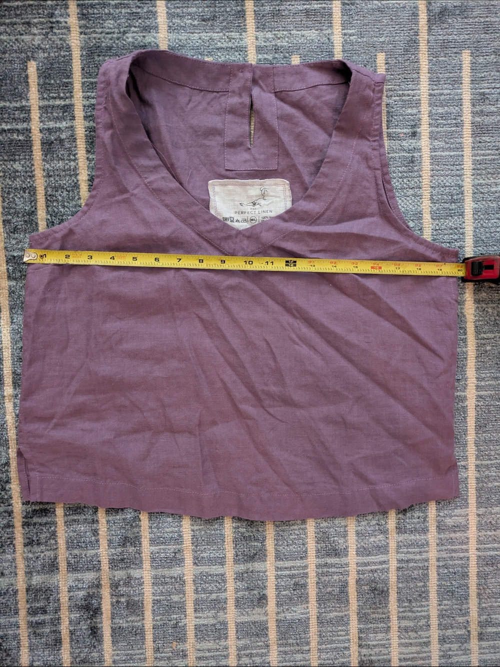 Not Perfect Linen Bay Tank - Picture 10 of 16